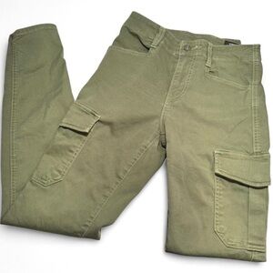 Vince Womens Cargo Pants Olive Green — Size 25 — Made in USA